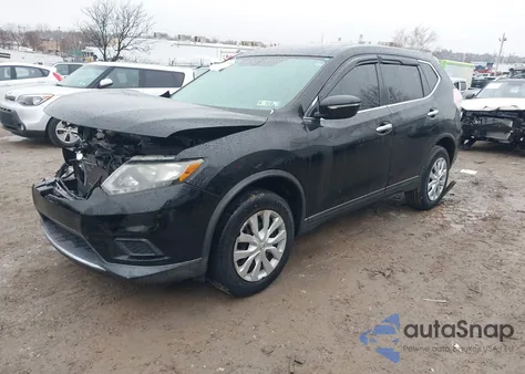 2015 Nissan Rogue S from USA, damaged, VIN KNMAT2MV7FP534853